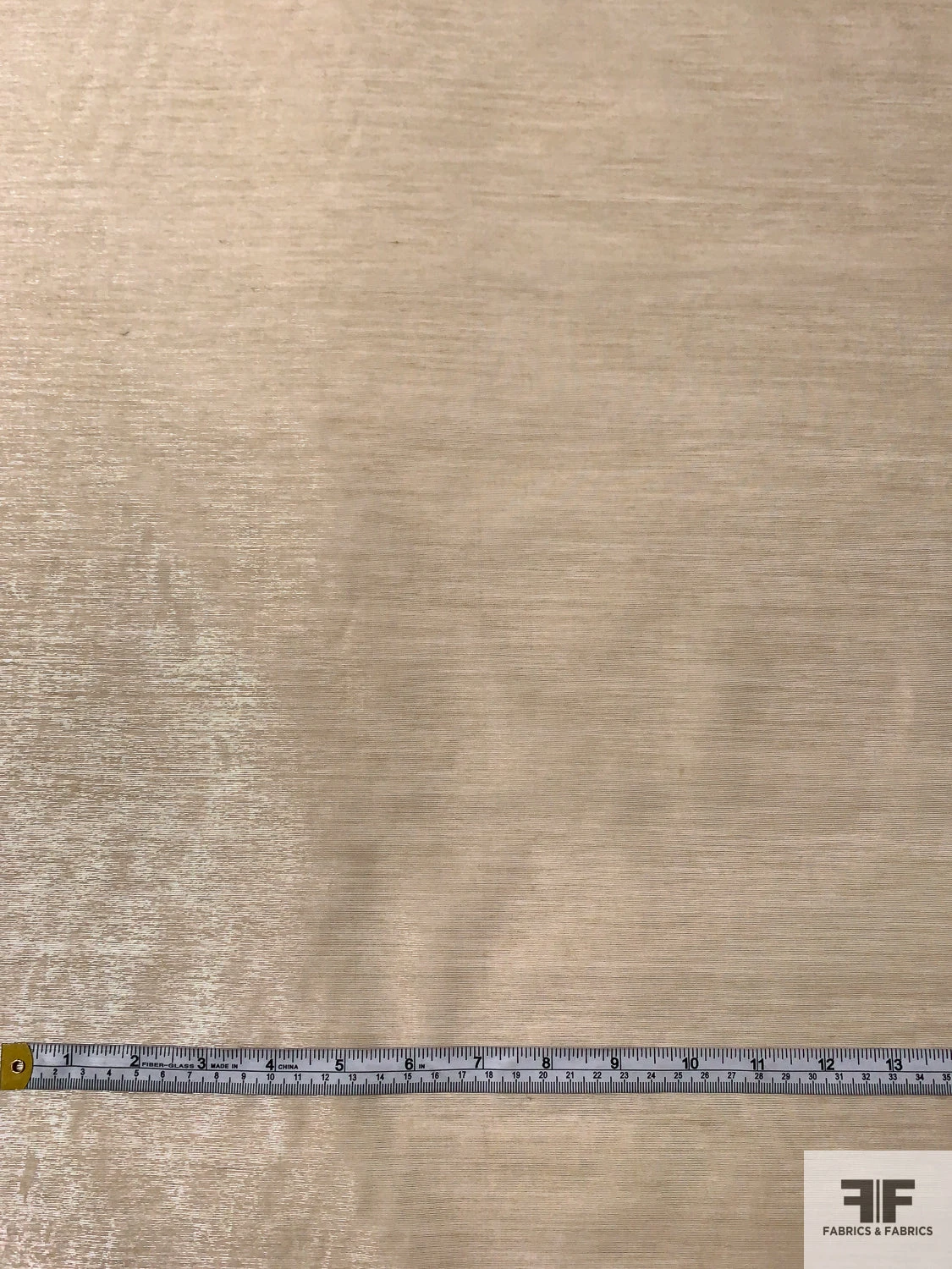 Italian Sheer Organdy Lamé - Metallic Shaker Beige 8 Italian Sheer Organdy Lamé - Metallic Shaker Beige - Image 6