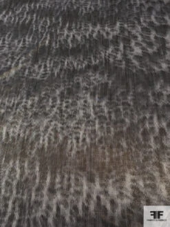 Italian Hazy Abstract Reversible Lamé Novelty - Black / Taupe / Gold 15 Italian Hazy Abstract Reversible Lamé Novelty - Black / Taupe / Gold -Fabrics And Fabrics Store 17664 4