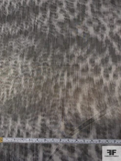 Italian Hazy Abstract Reversible Lamé Novelty - Black / Taupe / Gold 16 Italian Hazy Abstract Reversible Lamé Novelty - Black / Taupe / Gold -Fabrics And Fabrics Store 17664 5