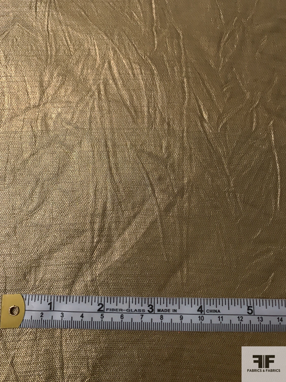 Italian Vintage Ralph Lauren Heavy Lamé - Warm Gold 7 Italian Vintage Ralph Lauren Heavy Lamé - Warm Gold - Image 5