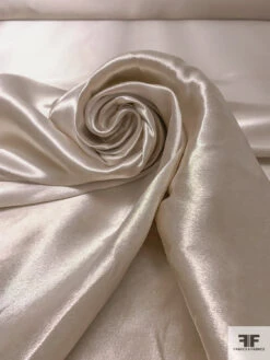 Italian Vintage Ralph Lauren Heavy Lamé - Champagne-Ecru