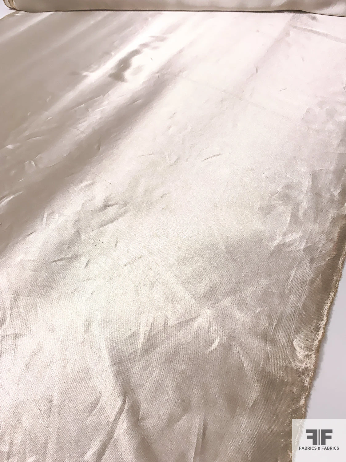 Italian Vintage Ralph Lauren Heavy Lamé - Champagne-Ecru 8 Italian Vintage Ralph Lauren Heavy Lamé - Champagne-Ecru - Image 6