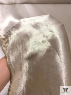 Italian Vintage Ralph Lauren Heavy Lamé - Champagne-Ecru 15 Italian Vintage Ralph Lauren Heavy Lamé - Champagne-Ecru -Fabrics And Fabrics Store 17667 9