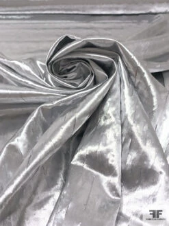Crushed Tissue Lamé - Silver 12 Crushed Tissue Lamé - Silver -Fabrics And Fabrics Store 17671 3