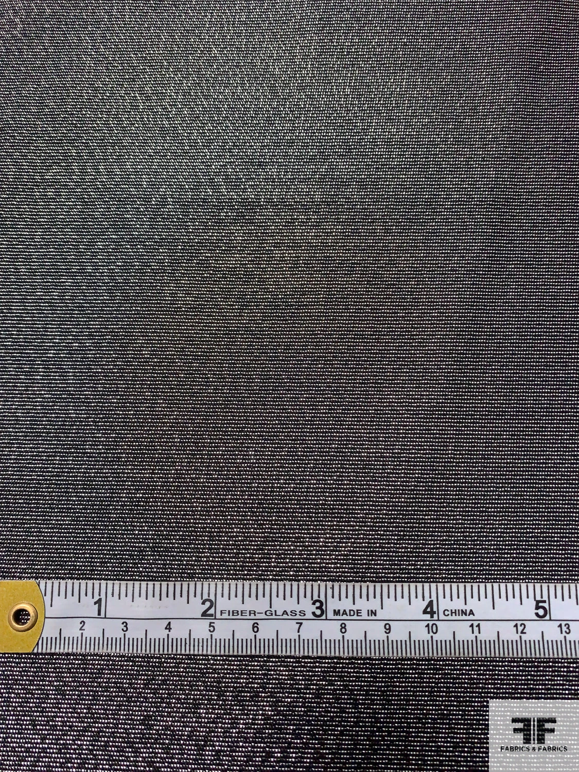 Metallic Microstriped Satin-Backed Lamé - Silver / Black 7 Metallic Microstriped Satin-Backed Lamé - Silver / Black - Image 5