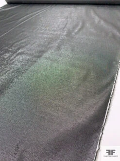 Metallic Microstriped Satin-Backed Lamé - Silver / Black 14 Metallic Microstriped Satin-Backed Lamé - Silver / Black -Fabrics And Fabrics Store 17720 8