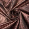 Italian Reptile Pattern Tissue Lamé - Metallic Rose Gold / Black 1 Italian Reptile Pattern Tissue Lamé - Metallic Rose Gold / Black -Fabrics And Fabrics Store 17729 1