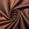 Italian Solid Lamé Suiting - Copper / Black -Fabrics And Fabrics Store 17731 1