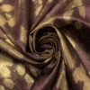 Italian Floral Jacquard Lamé - Bordeaux / Gold 2 Italian Floral Jacquard Lamé - Bordeaux / Gold -Fabrics And Fabrics Store 17739 1