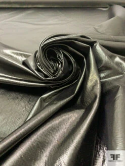 Italian Faille-Look Lamé - Metallic Army Green 12 Italian Faille-Look Lamé - Metallic Army Green -Fabrics And Fabrics Store 17742 3