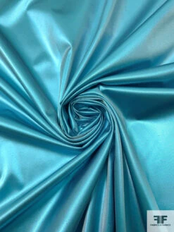 Italian Tissue Lamé - Electric Turquoise 10 Italian Tissue Lamé - Electric Turquoise -Fabrics And Fabrics Store 17771 1