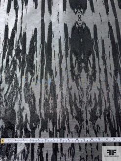 Italian Abstract Lamé-Brocade - Metallic Grey / Black 16 Italian Abstract Lamé-Brocade - Metallic Grey / Black -Fabrics And Fabrics Store 17780 5