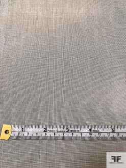 Italian High-Sheen Novelty Cotton Shirting - Black / Ivory 13 Italian High-Sheen Novelty Cotton Shirting - Black / Ivory -Fabrics And Fabrics Store 17784 5