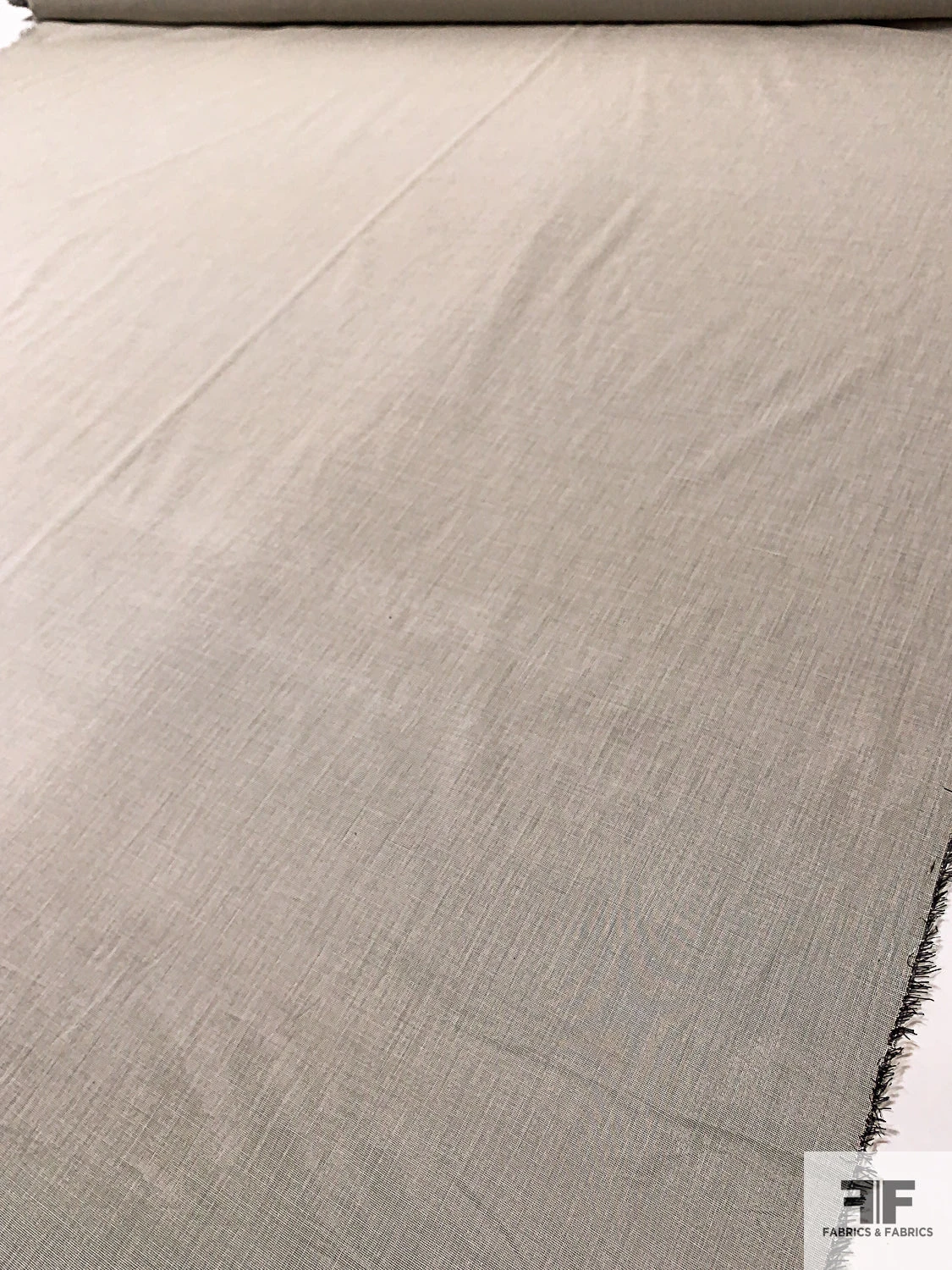 Italian High-Sheen Novelty Cotton Shirting - Black / Ivory 8 Italian High-Sheen Novelty Cotton Shirting - Black / Ivory - Image 6