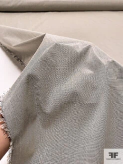 Italian High-Sheen Novelty Cotton Shirting - Black / Ivory 15 Italian High-Sheen Novelty Cotton Shirting - Black / Ivory -Fabrics And Fabrics Store 17784 7