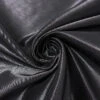 Italian Solid Satin Lamé - Black