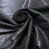 Italian Cotton-Backed Lamé - Black
