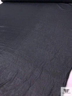 Italian Metallic Pinstriped Chiffon - Black -Fabrics And Fabrics Store 17804 7