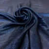 Italian Metallic Silk Chiffon - Metallic Blue / Black 2 Italian Metallic Silk Chiffon - Metallic Blue / Black -Fabrics And Fabrics Store 17817 3