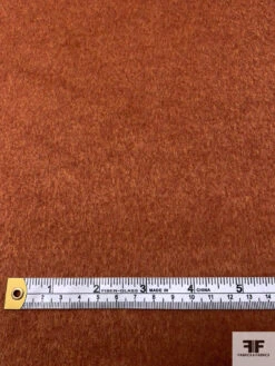 Brushed Fine Wool Coating - Burnt Orange -Fabrics And Fabrics Store 17950 6