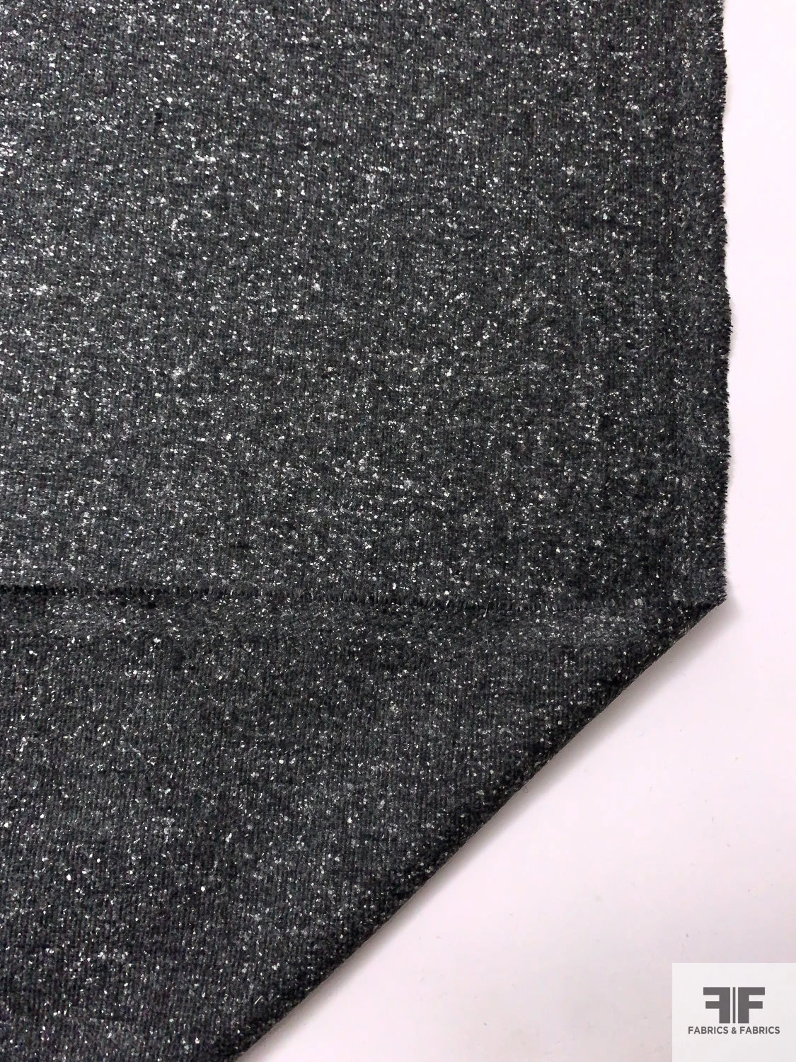 Italian Classic Speckled Wool Blend Suiting - Dark Grey / Light Grey 3 Italian Classic Speckled Wool Blend Suiting - Dark Grey / Light Grey