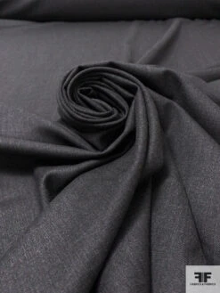 Made In England Super 120s Wool Suiting - Dark Grey 11 Made In England Super 120s Wool Suiting - Dark Grey -Fabrics And Fabrics Store 17980 3