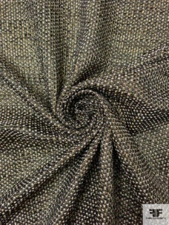 Novelty Lamé Tweed - Gold / Black / Beige / White -Fabrics And Fabrics Store 18015 2