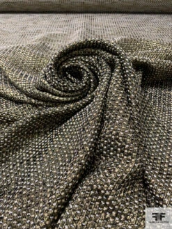 Novelty Lamé Tweed - Gold / Black / Beige / White