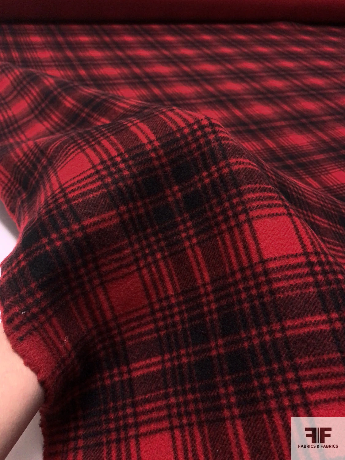 Italian Vintage Ralph Lauren 2-Ply Double Faced Coating - Red / Black 11 Italian Vintage Ralph Lauren 2-Ply Double Faced Coating - Red / Black - Image 9