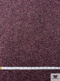 Italian Bouclé Wool Blend Coating With Fused Back - Red / Navy / Purple / Off-White 16 Italian Bouclé Wool Blend Coating With Fused Back - Red / Navy / Purple / Off-White -Fabrics And Fabrics Store 18076 5