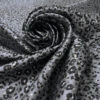 Animal Pattern Printed Silk-Cotton Mikado - Greys / Black 2 Animal Pattern Printed Silk-Cotton Mikado - Greys / Black -Fabrics And Fabrics Store 18102 3