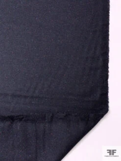 Italian Speckled Flannel Wool Blend Suiting - Navy / Red / Baby Blue -Fabrics And Fabrics Store 18192 6