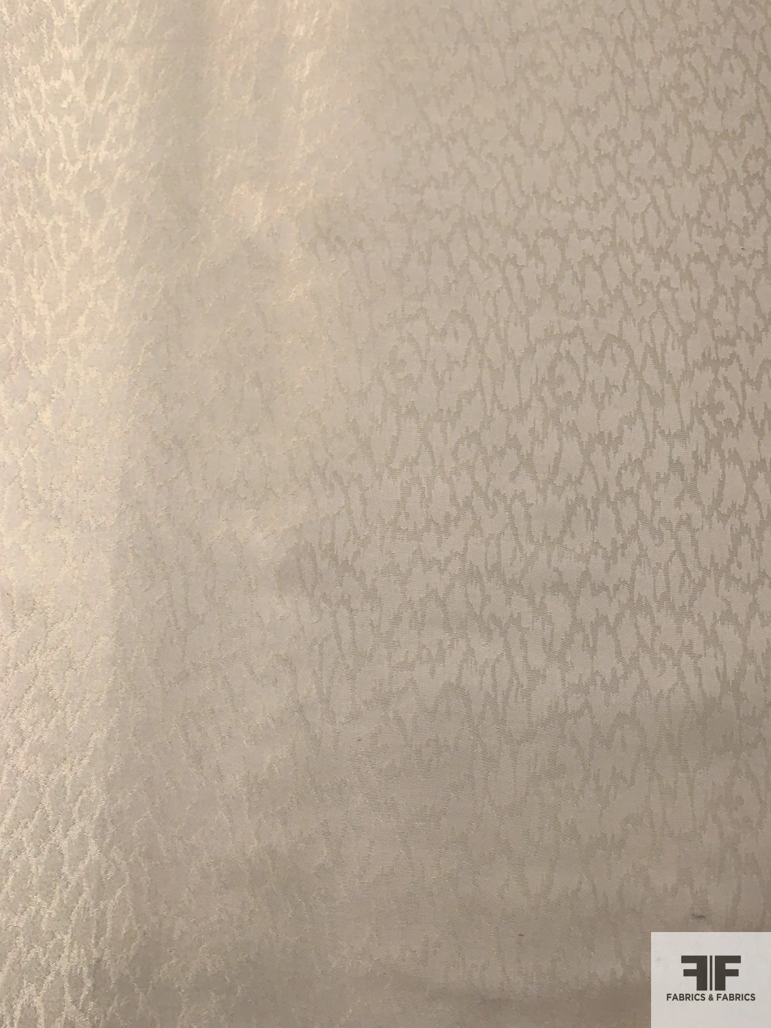 Italian Animal Pattern Stiff Lamé Gauze - Champagne-Gold 7 Italian Animal Pattern Stiff Lamé Gauze - Champagne-Gold - Image 5