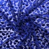 French Spotted Cut Panné Velvet - Deep Royal Blue -Fabrics And Fabrics Store 18590 1