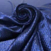 French Dotted Metallic Panné Velvet - Royal Blue / Black 1 French Dotted Metallic Panné Velvet - Royal Blue / Black -Fabrics And Fabrics Store 18631 3