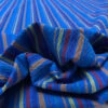 Vertical Multicolor Striped Seersucker Cotton With Stretch - Blue / Navy / Ochre / Maroon / Pear Green 2 Vertical Multicolor Striped Seersucker Cotton With Stretch - Blue / Navy / Ochre / Maroon / Pear Green -Fabrics And Fabrics Store 18746 9