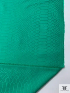Reptile Pattern Stretch Jacquard Cotton Twill - Jade Green 17 Reptile Pattern Stretch Jacquard Cotton Twill - Jade Green -Fabrics And Fabrics Store 18760 7