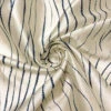 Scaly Lines Printed Cotton-Silk Mikado - Navy / Blue / Champagne White 2 Scaly Lines Printed Cotton-Silk Mikado - Navy / Blue / Champagne White -Fabrics And Fabrics Store 18830 1