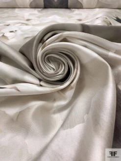 Italian Gloomy Abstract Printed Silk-Cotton Mikado - Shades Of Grey / Taupe / Off-White 15 Italian Gloomy Abstract Printed Silk-Cotton Mikado - Shades Of Grey / Taupe / Off-White -Fabrics And Fabrics Store 18836 3