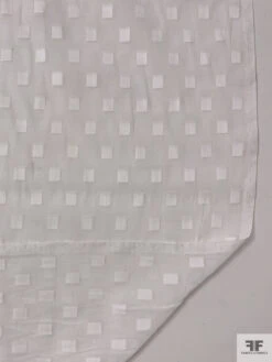 Made In Switzerland Rectangles Burnout Cotton Voile - Off-White 17 Made In Switzerland Rectangles Burnout Cotton Voile - Off-White -Fabrics And Fabrics Store 18968 6