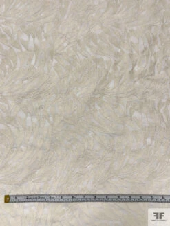 Breezing Hearts Embroidered Cotton Lawn - Cream / White 15 Breezing Hearts Embroidered Cotton Lawn - Cream / White -Fabrics And Fabrics Store 18971 4