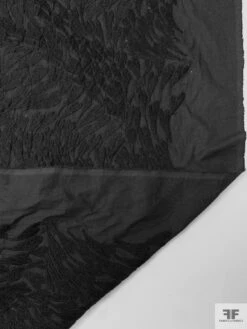 Breezing Hearts Embroidered Cotton Lawn - Black -Fabrics And Fabrics Store 18987 7