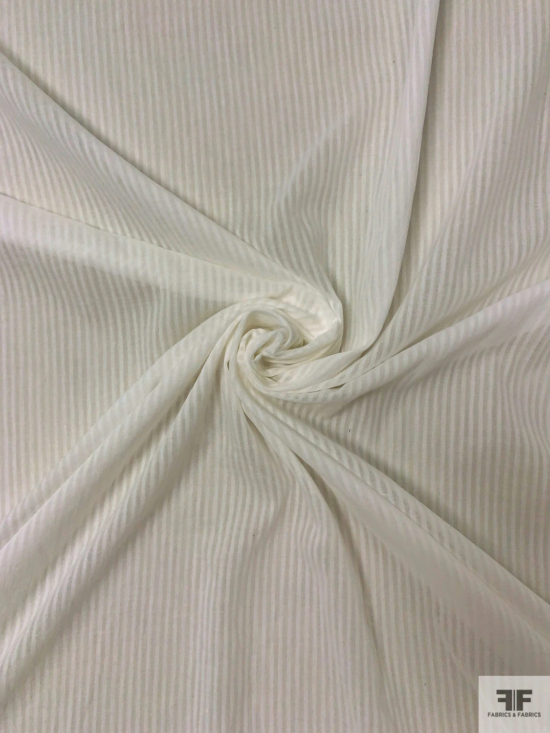 Made In Japan Shadow Striped Cotton Voile - Off-White 3 Made In Japan Shadow Striped Cotton Voile - Off-White