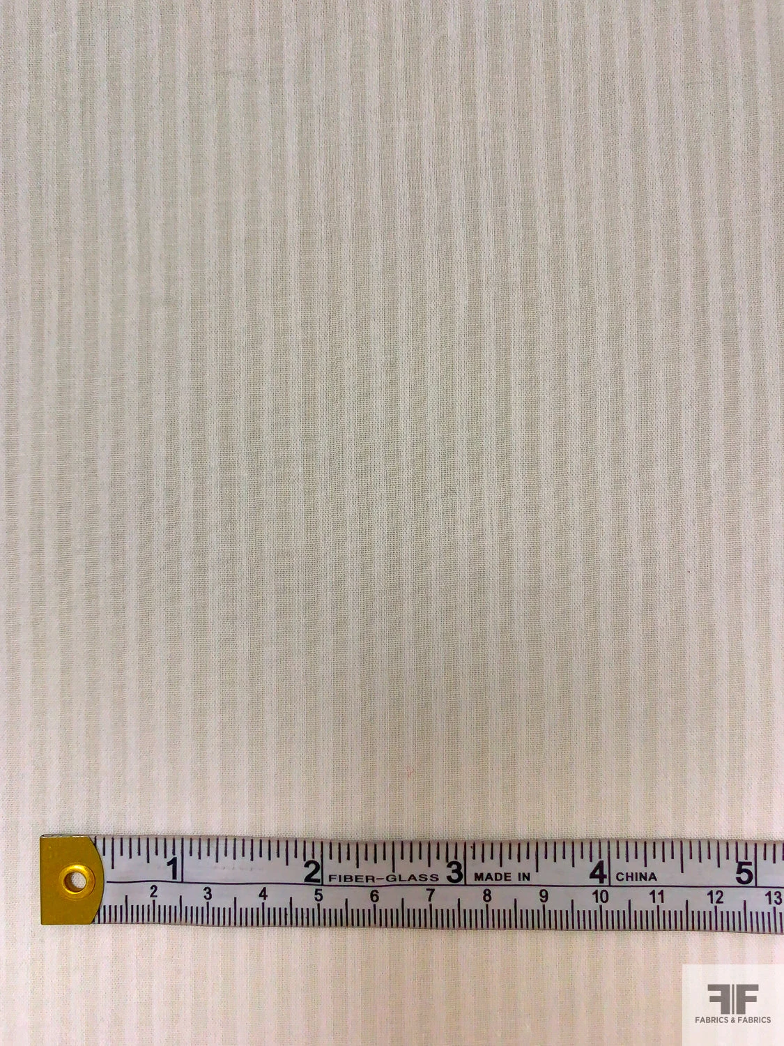 Made In Japan Shadow Striped Cotton Voile - Off-White 6 Made In Japan Shadow Striped Cotton Voile - Off-White - Image 4