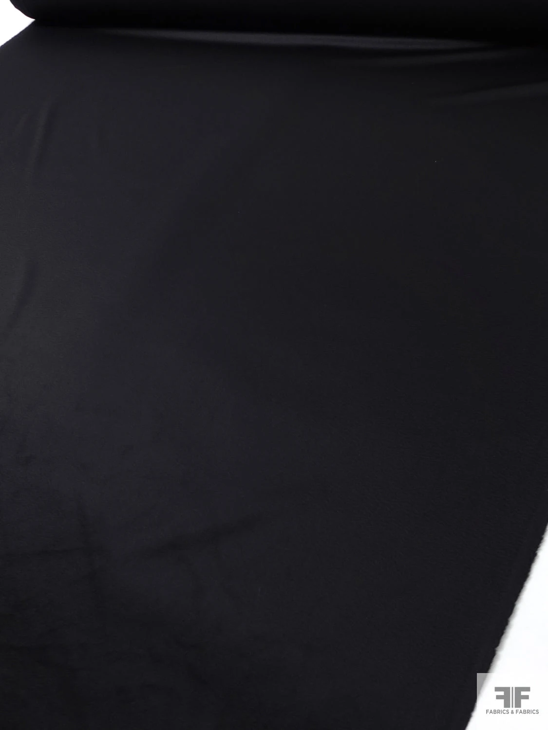 Italian Loro Piana Water Ripple Lightweight Wool-Cashmere Coating - Black 8 Italian Loro Piana Water Ripple Lightweight Wool-Cashmere Coating - Black - Image 6