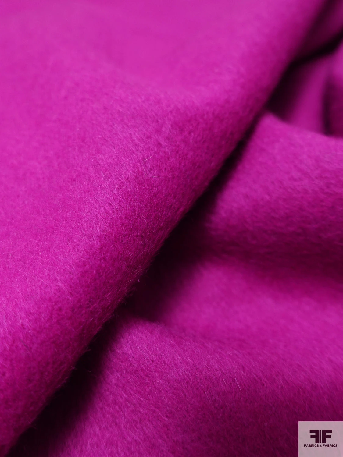 Italian Brushed Wool-Blend Coating - Fuchsia 10 Italian Brushed Wool-Blend Coating - Fuchsia - Image 8