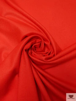 Italian Jason Wu Stretch Felted Wool Suiting - Red -Fabrics And Fabrics Store 19097 2