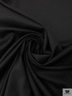Italian Fine Solid Wool Suiting - Black -Fabrics And Fabrics Store 19104 2