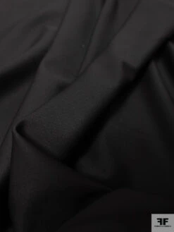 Italian Fine Solid Wool Suiting - Black -Fabrics And Fabrics Store 19104 7