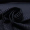 Striped Herringbone Wool-Blend Stretch Suiting - Dark Navy / Grey 1 Striped Herringbone Wool-Blend Stretch Suiting - Dark Navy / Grey -Fabrics And Fabrics Store 19107 3